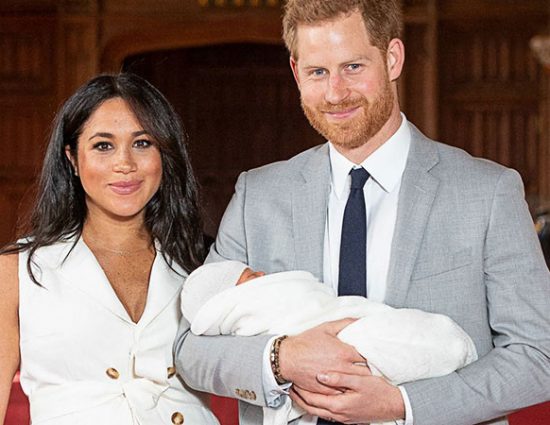 The Duke And Duchess Introduce Their Son Archie